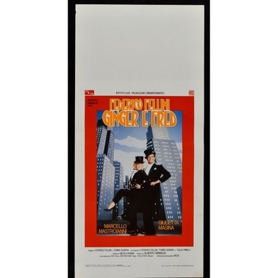 Plakat Ginger E Fred Marcello Mastroianni Masina Friedrich Fellini B92