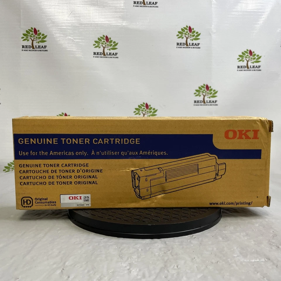 OKI 44315303 OEM Cyan Toner For C610 | NEW OPEN BOX - Image 2 of 4