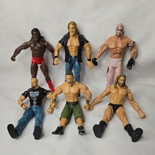 WWE Mattel Basic 6 Wrestling Figures  LOT #3