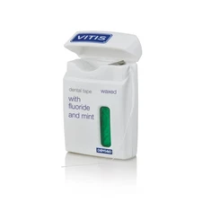 Vitis® dental tape with fluoride wax and mint