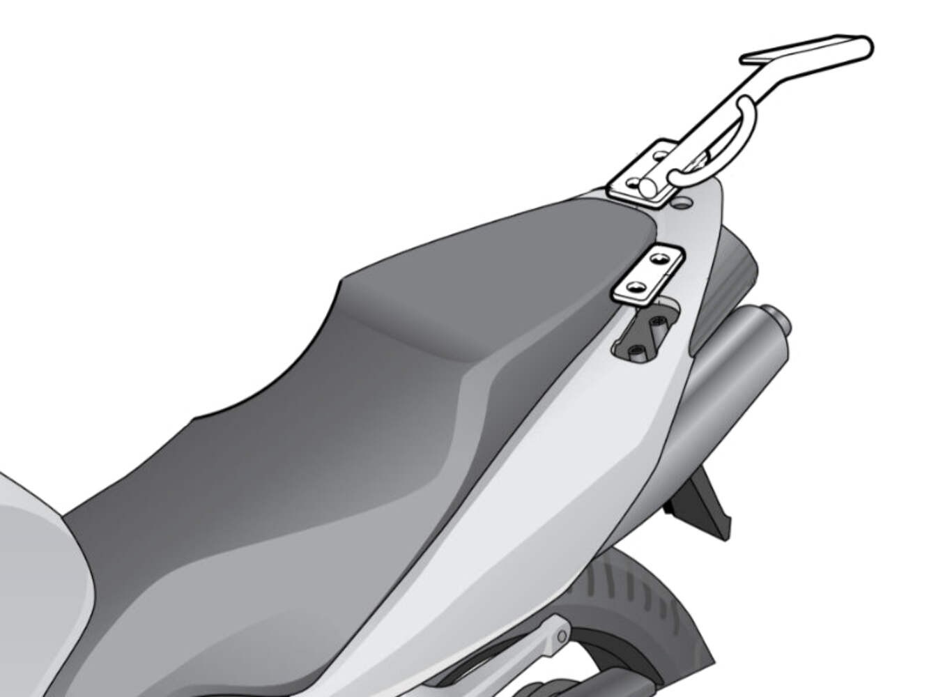 Honda VFR 800 V-Tec (02-04) Top Box Fitting Kit by SHAD