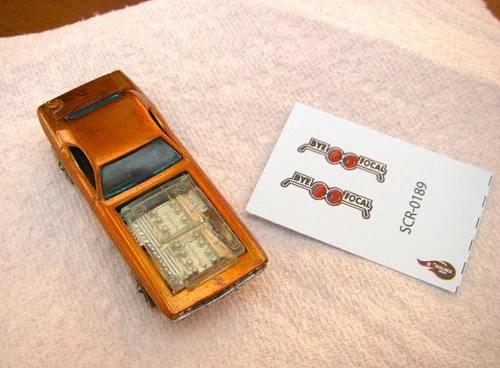 New ListingHot Wheels Redline Bye Focal / Repro Decals & Motor / REPAINTED Orange