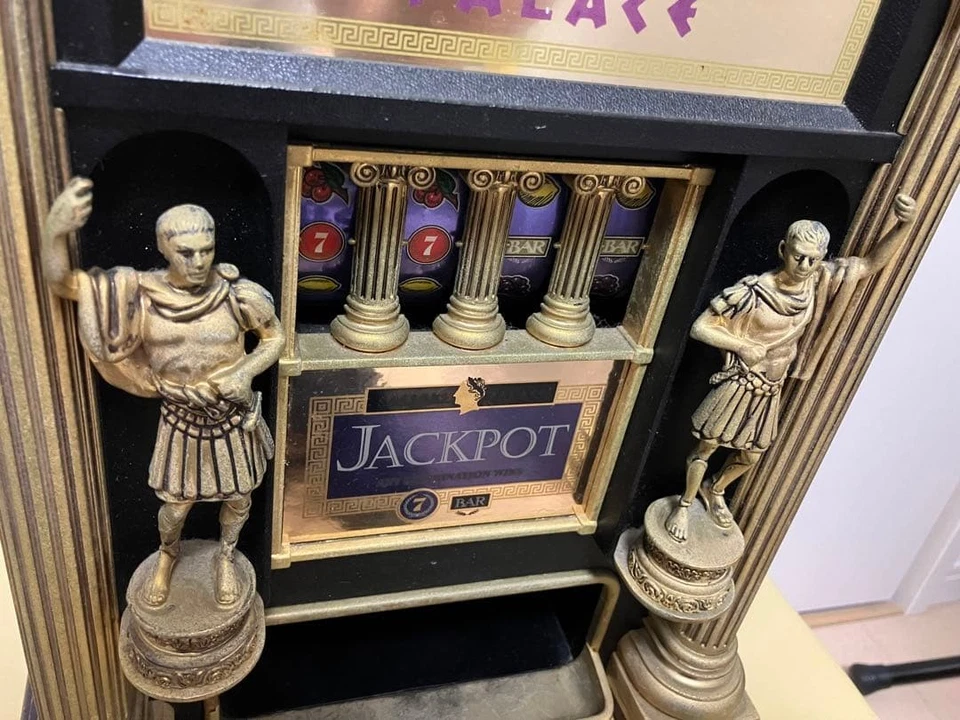Franklin Mint Caesars Palace máquinas tragamonedas JackPot Foto 3 de 4