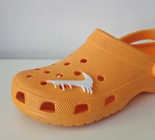 Nike croc charm 3D printed | Set of 2