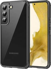 JETech Case for Samsung Galaxy S22 5G 6.1-Inch, Non-Yellowing Black 