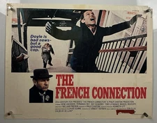 FRENCH CONNECTION Movie Poster (VeryGood-) Half Sheet 1971 Gene Hackman 789