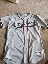 Cleveland Buckeyes/Indians Negro Leagues Baseball Jersey Size 48 team issued
