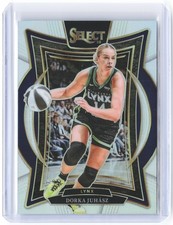 2025 Panini WNBA Select Dorka Juhasz #29 Concourse Silver Prizms Minnesota Lynx