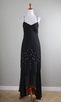 kim kardashian beaded dress BABEYOND Beaded Chain Sleeve Ombre Evening Gown, Evening Gowns, Rosybrown