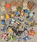 Vintage 1990s-2000s Pokemon Toy Figures Lot 40 Figures Large And Small