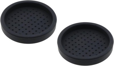 2Pcs 6.3cm/2.5inch Espro Silicone l Round Tper Mat, Small Coffee