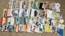 Lot of Vintage Antique Paper Booklets Brochures Ads Junk Journal Scrapbook #P10