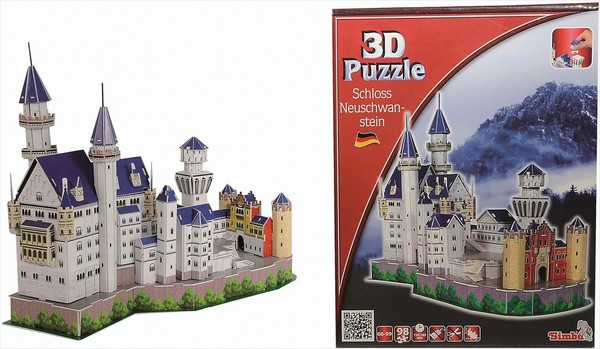 3D-Puzzle Neuschwanstein Neu & Ovp-image
