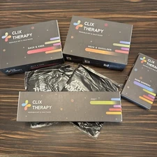 Clix Therapy Reusable Hot & Cold Pack Neck, Back, Foot, Hand Set - NIB - Various