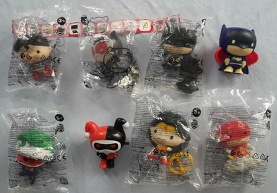 Komplettes 8er Set Burger King 2020 DC Justice League Figuren Joker Flash ...