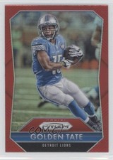 2015 Panini Prizm Red Prizm Golden Tate #187 9fz