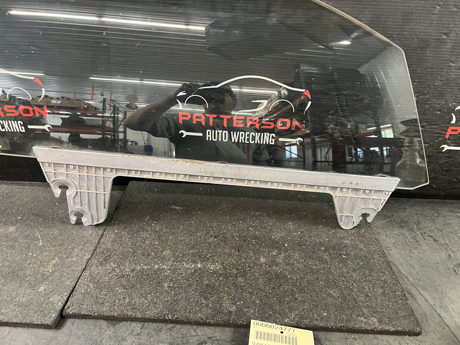 2009 BENTLEY CONTINENTAL GT COUPE FRONT PASSENGER RIGHT SIDE DOOR GLASS WINDOW