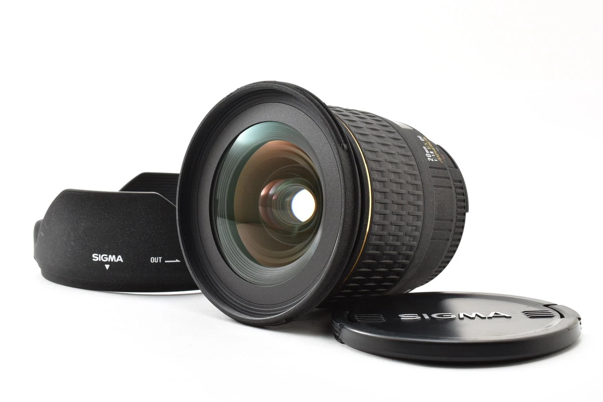 【美品】SIGMA 20mm f/1.8D EX DG SONY Aマウント Sigma f/1.8 Camera Lenses 20mm Focal for sale | eBay