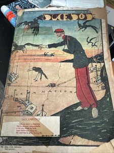 1917 Chilean Magazine [socialites ] – Vintage South America Spanish Rare 