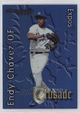 2002 Donruss The Rookies Crusade 7/1500 Endy Chavez #RC-30 1ep3
