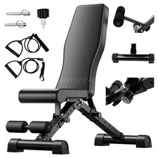 1000 lbs Adjustable Utility Bench Weight Bench Home Gym Fitness Workout Exercise