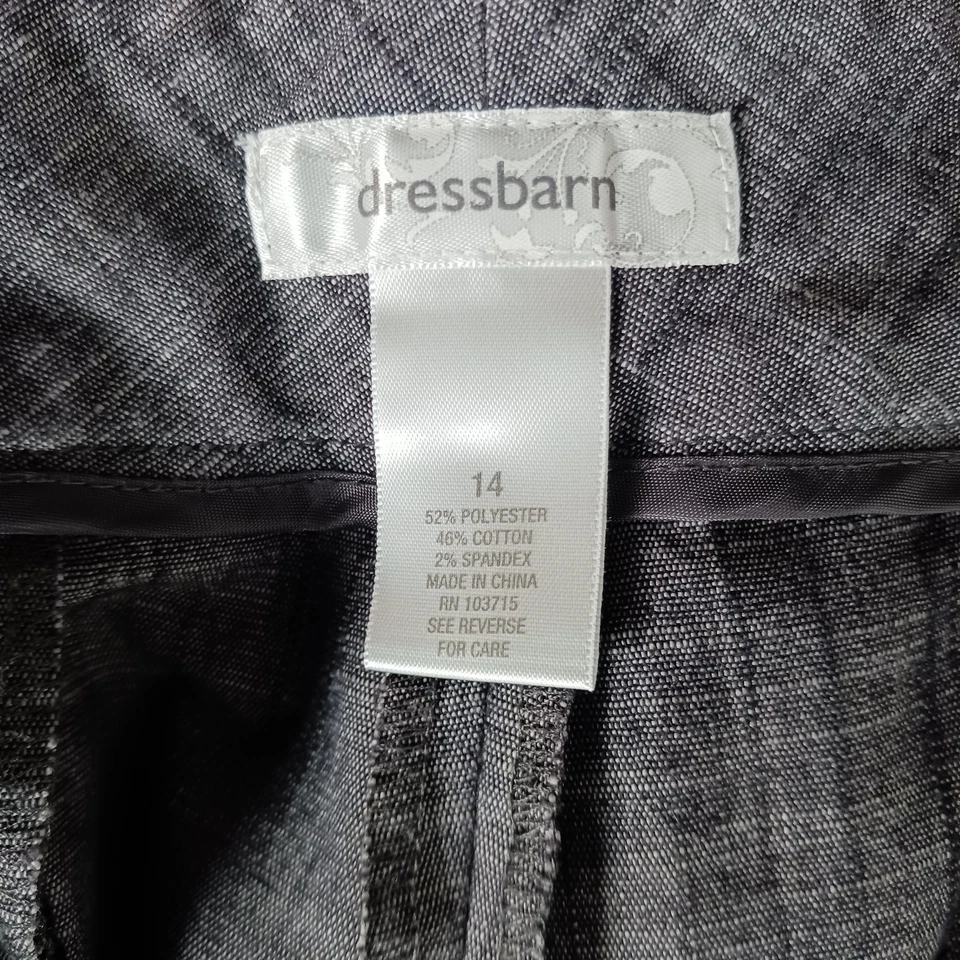 Шорты Dressbarn размер 14 серые городские шорты бермуды с манжетами - Изображение 2 из 4