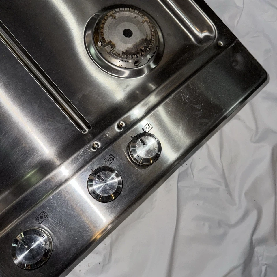 Cocina KitchenAid 36” Gas 5 Quemadores Drop-in Acero Inoxidable KFGS366VSS01 ~ ¡OFERTA! Foto 4 de 4