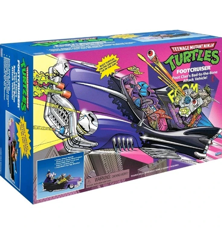 モートラック GMブナハーブン進太郎 折本様セット TMNT Foot Cruiser Unboxing & Review - 2025 Playmates Amazon