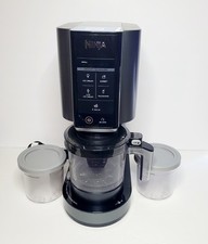 Ninja CREAMi NC300 Ice Cream Maker 2 Pint Containers Silver Excellent Condition