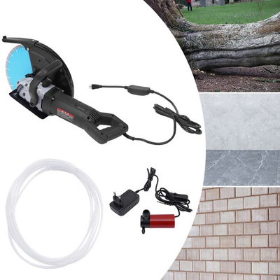#ad #ad 110V Electric Concrete Saw 14in Cutter Circular Saw For Metal Granite Porcelain $167.28