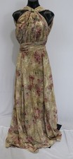 Azazie Atelier Women's Hestia Floor Length A-Line Dress LB3 Dusty Floral US:14