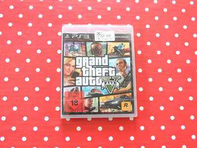 NEU OVP Grand Theft Auto V GTA 5 Playstation 3 PS3 - NEU in Folie - USK18