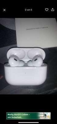 Apple AirPods Pro Bluetooth In-Ear-Kopfhörer, Weiß, 2.