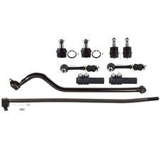 10pc Susp Kit 95-97 Ram 1500 2500 Sway Bar Track Bar Ball Joints Tie Rod Ends
