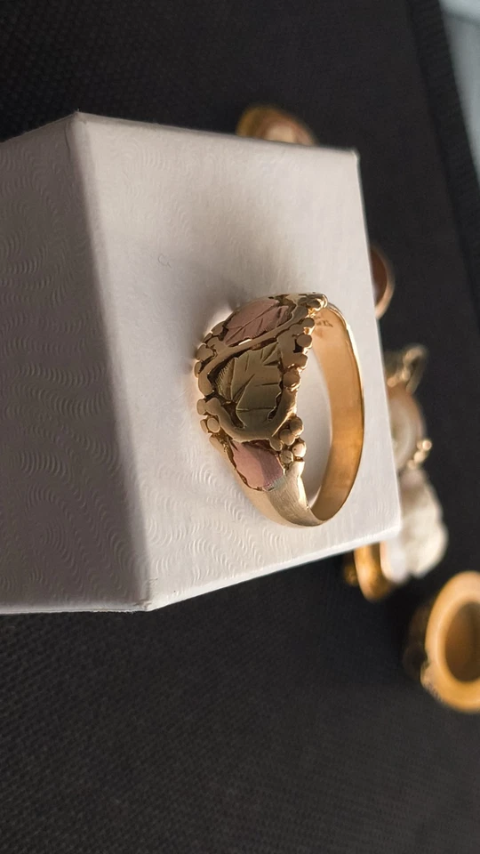 anillo oro colinas negras talla 10 Foto 3 de 4