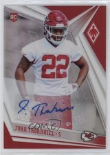 2019 Panini Phoenix Rookies Silver Auto Juan Thornhill #186 Auto 4f5
