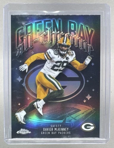 2025 Topps Chrome Xavier McKinney Refractor (RAW)