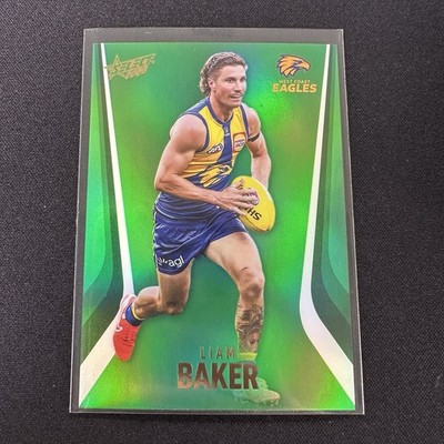 Liam Baker #06/60 Green Foil 2026 Select Footy Stars Hobby - West Coast Eagles