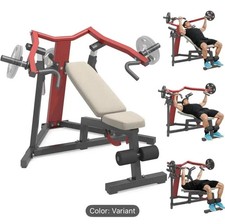 3-in-1 Flat, Incline, Decline Chest Press Bench Adjustable FID Weight Home Gym