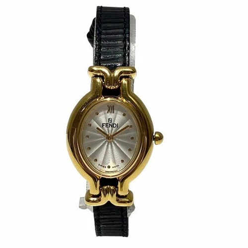 FENDI Cambio Cintura 640L Orologio al Quarzo Donna GZl17c4y