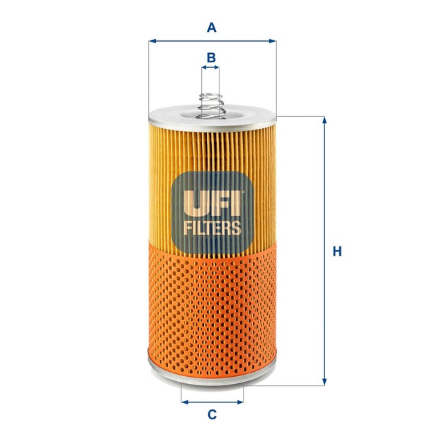 ÖLfilter UFI 25.423.01 Filtereinsatz FüR Mercedes 307 NG Setra 305 405 303 SK MK-image