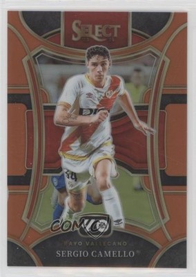 2023 Panini Select La Liga Mezzanine Orange Prizm 17/49 Sergio Camello #155 13bp