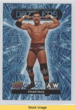 2023 Upper Deck AEW All Elite Wrestling Dazzlers Blue Ethan Page #DZ-6 READ 1md