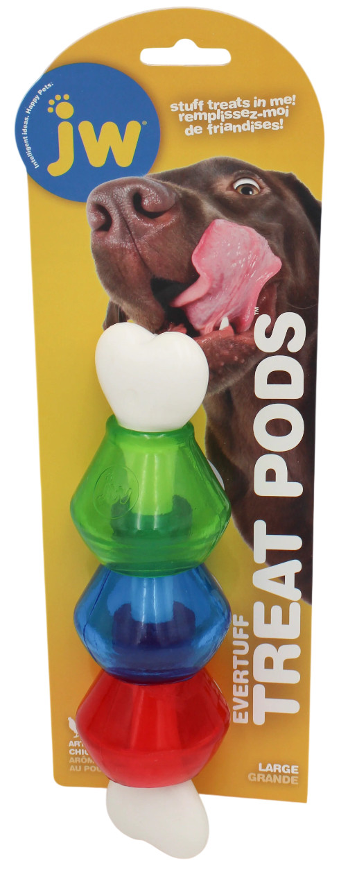 JW Petmate Pet Treat Pod Nylon Interactive Dog Toy &ndash; Large