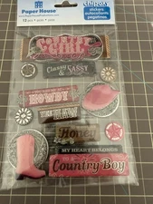 PAPER HOUSE Chipoxy Cardboard Stickers Country Girl/Boy