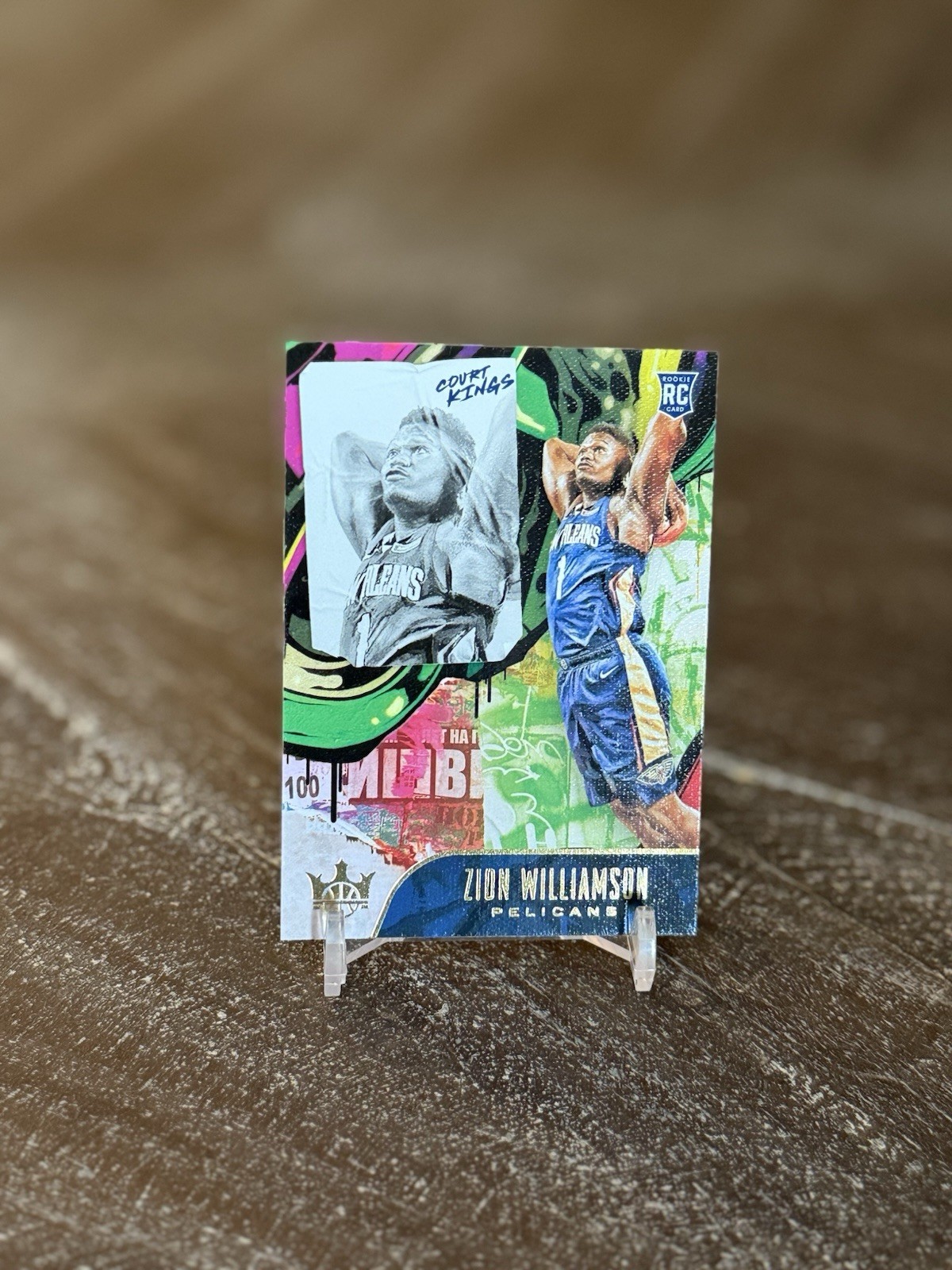 2019 Court Kings Zion Williamson #105 Level II RC SSP