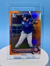 2022 Bowman Chrome Prospects Yohendrick Pinango #BCP-95 Orange /50 (RC) Numbered