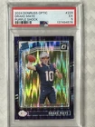 2024 Panini Donruss Optic - Rated Rookie Drake Maye #229 Purple Shock Prizm (RC)