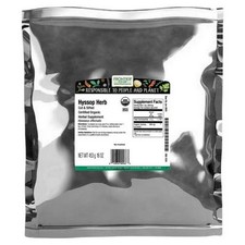 Organic Hyssop Herb Cut  Sifted 1 Lb by Frontier Coop