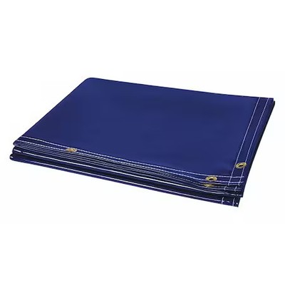 Steiner 325-6X8 Welding Curtain, Transparent Vinyl, 8 Ft W., 6 Ft H., 13 Oz/Sq